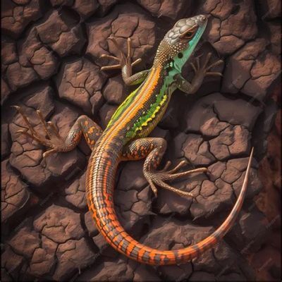  Water Dragon: Um Lagarto de Escamas Vibrantes que Conquista o Coração com Sua Natureza Curiosa!